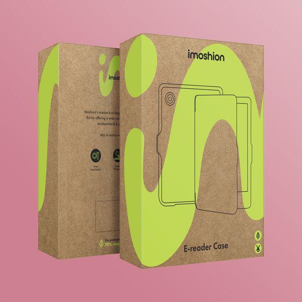 imoshion Design Clear Backcover Kobo Libra Colour - Hearty Blush