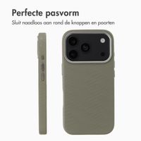 Accezz Mesh Backcover met MagSafe Apple iPhone 17 Pro Max - Donkergrijs