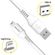 Accezz Lightning naar USB kabel iPhone 5 / 5s - MFi certificering - 0,2 meter - Wit