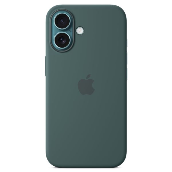 Apple Silicone Backcover MagSafe Apple iPhone 16 - Lake Green