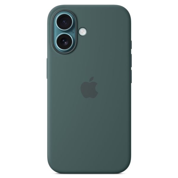 Apple Silicone Backcover MagSafe iPhone 16 - Lake Green