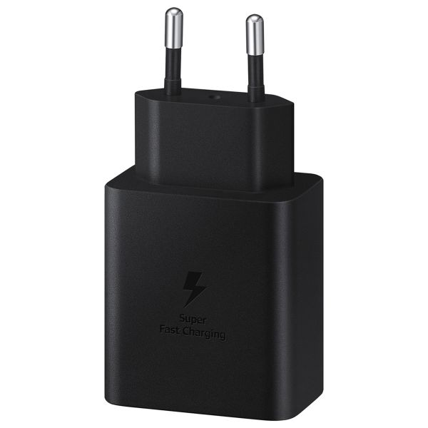 Samsung Original Power Adapter with USB-C Cable - Charger - USB-C Connector - Fast Charge - 45 Watt - 1.8 Metres - Black