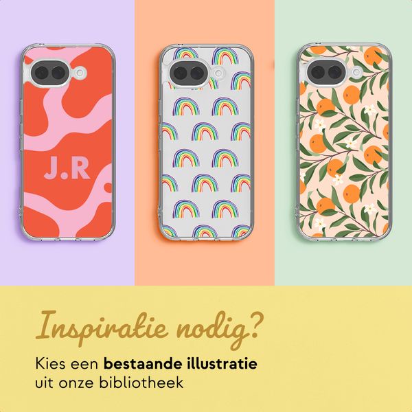 Ontwerp je eigen Clear Case Google Pixel 10a - Transparant
