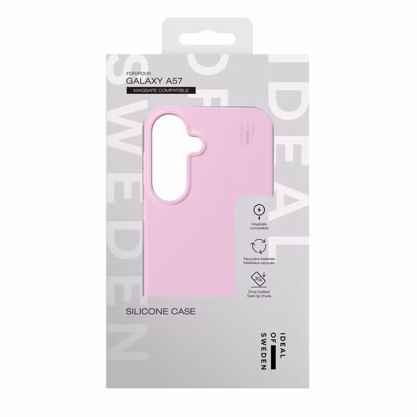 iDeal of Sweden Silicone Case met MagSafe Samsung Galaxy A57 (5G) - Bubblegum Pink