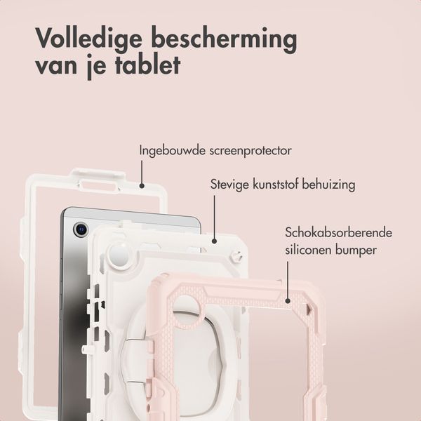 imoshion Rugged Kidsproof Backcover Samsung Galaxy Tab A11 Plus / A9 Plus - Roze