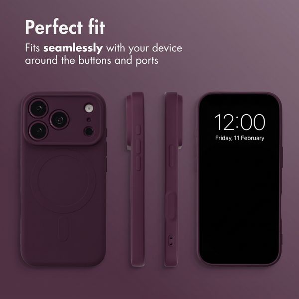 imoshion Colour Case with MagSafe Apple iPhone 18 Pro Max / 17 Pro Max - Bordeaux