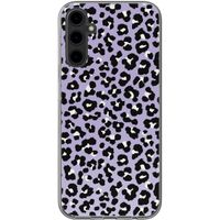 imoshion Design hoesje Samsung Galaxy A14 (5G/4G) - Leopard Lilac