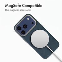 Accezz Mesh Back Cover with MagSafe Apple iPhone 17 Pro - Dark Blue