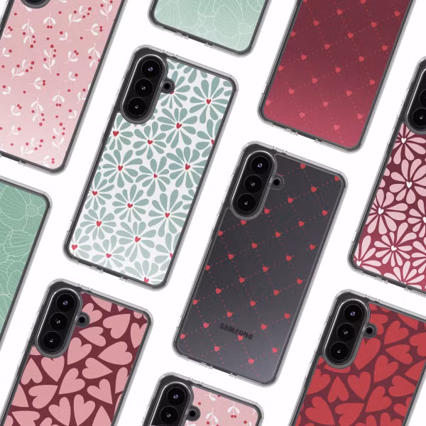 imoshion Design hoesje Samsung Galaxy A56 - Bloom Love Sage Green