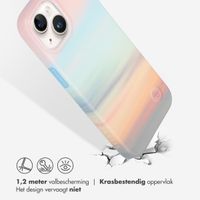 Selencia Aurora Fashion Backcover iPhone 14 - Duurzaam hoesje - 100% gerecycled - Sky Sunset Multicolor