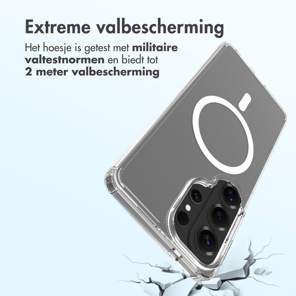 Accezz Xtreme Impact Backcover met MagSafe Samsung Galaxy S26 Ultra - Transparant