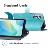 imoshion Bookcase met koord Samsung Galaxy A15 (5G/4G) - Turquoise