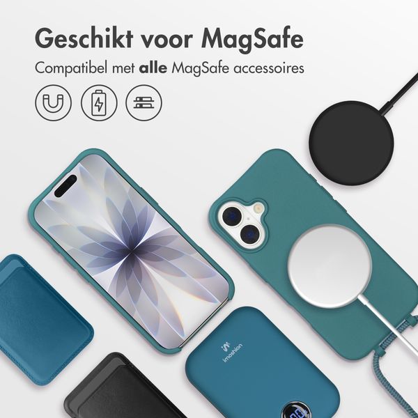 imoshion Color Backcover met afneembaar koord met MagSafe Apple iPhone 17 - Donkergroen