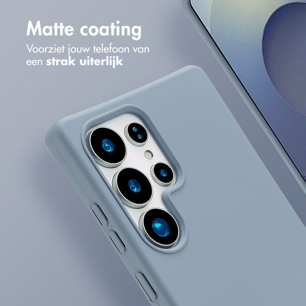 imoshion Color Backcover met afneembaar koord MagSafe Samsung Galaxy S25 Ultra - Ash Blue