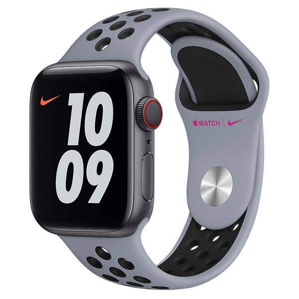 Apple Sport Band Apple Watch Series 1-10 / SE / Ultra (2) - 42/44/45/46/49 mm - Obsidian Mist / Black