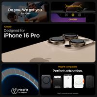 Spigen Ultra Hybrid Backcover MagSafe Apple iPhone 16 Pro - Frost Black