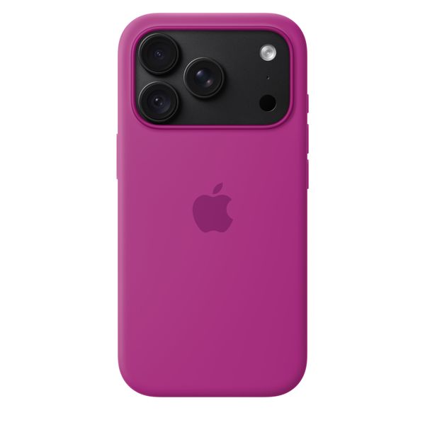 Apple Siliconenhoesje met MagSafe Apple iPhone 18 Pro - Magenta
