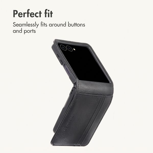 imoshion Luxury Bookcase Samsung Galaxy Z Flip 8 - Black