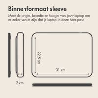 imoshion Laptophoes met opbergvak 13 inch - Laptopsleeve - Candy Pink