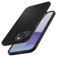 Spigen Thin Fit Backcover iPhone 13 - Zwart