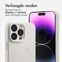 imoshion Color Backcover met MagSafe Apple iPhone 14 Pro Max - Beige