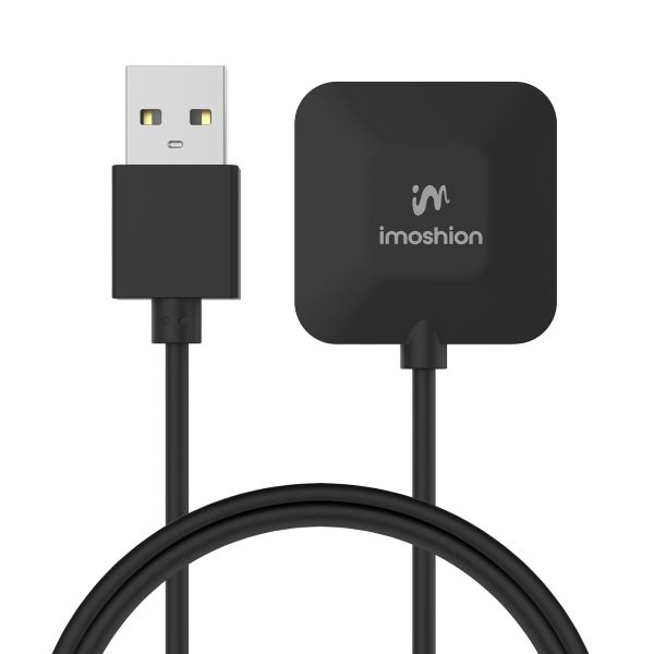 imoshion USB-A oplaadkabel Fitbit Versa 4 / Versa 3 / Sense 2 / Sense - 1 meter