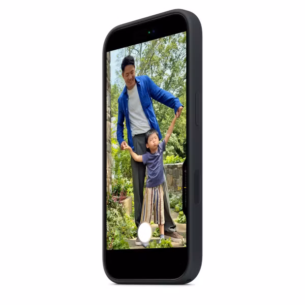 Apple Siliconenhoesje met MagSafe Apple iPhone 17 - Zwart