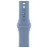 Apple Sport Band Apple Watch Series 1 t/m 9 / SE (38/40/41 mm) | Series 10 / 11 (42 mm) - Maat S/M - Winter Blue