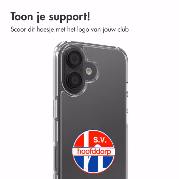 Clear Backcover Apple iPhone 16 - S.V. Hoofddorp