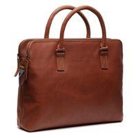 The Chesterfield Brand Cameron Laptoptas 15-15.6 inch - Echt leer - Cognac