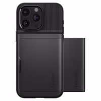 Spigen Slim Armor CS Backcover Apple iPhone 15 Pro - Zwart
