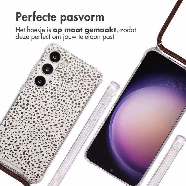 imoshion Design hoesje met koord Samsung Galaxy S23 - Desert Dots