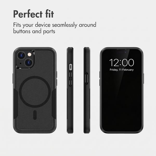 imoshion Backcover with MagSafe Apple iPhone 14 / 13 - Black