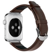 imoshion Effen leder bandje Apple Watch Series 1-10 / SE / Ultra (2) - 42/44/45/46/49 mm