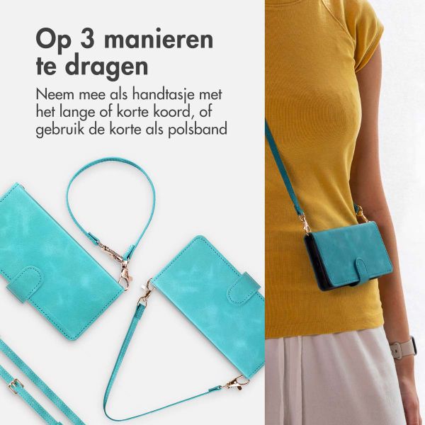 imoshion Bookcase met koord Samsung Galaxy A15 (5G/4G) - Turquoise