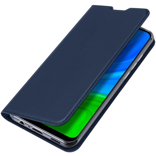 Dux Ducis Slim Softcase Bookcase Huawei P Smart (2020) - Donkerblauw