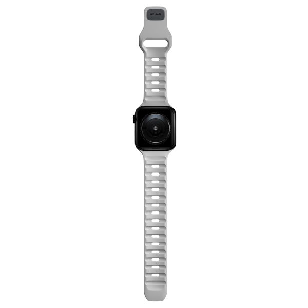 Nomad Sport band FKM Apple Watch Series 1 t/m 11 / SE / Ultra (44/45/46/49 mm) - Lunar Gray