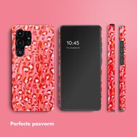 Selencia Vivid Tough Backcover Samsung Galaxy S25 Ultra - Wild Spots Lipstick