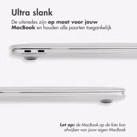 imoshion Laptop Cover Apple MacBook Air 15 inch (2023 / 2024 M3 chip / 2025 M4 chip) - Transparant