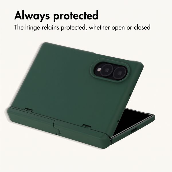 imoshion Colour Back Cover with Stand Samsung Galaxy Z Fold 8 - Dark Green