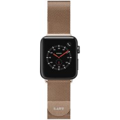 Laut Steel Loop Apple Watch Series 1-10 / SE / Ultra (2) - 42/44/45/46/49 mm - Goud