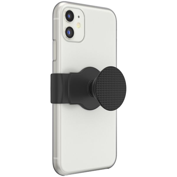 PopSockets PopGrip - Slide Stretch Knurled Texture on Black