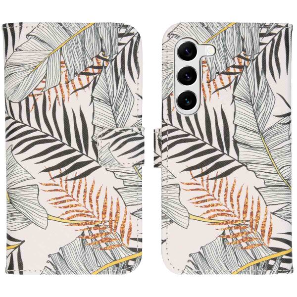 imoshion Design Softcase Bookcase Samsung Galaxy S23 - Glamour Botanic