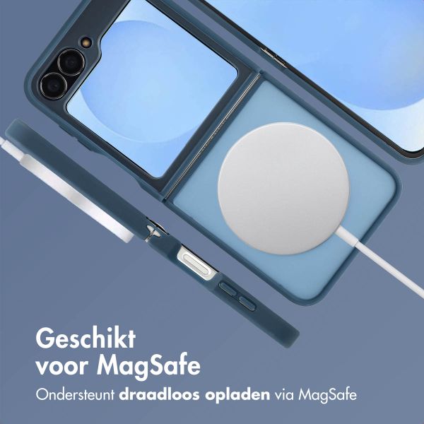 imoshion Color Guard Backcover met MagSafe Samsung Galaxy Z Flip 7 FE - Donkerblauw