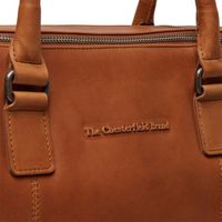 The Chesterfield Brand Salvador Laptoptas 15-15.6 inch - Echt leer - Cognac