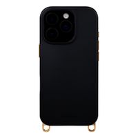 Selencia Rivièra MagSafe Backcover met afneembare haakjes Apple iPhone 16 Pro Max - Velvet Black
