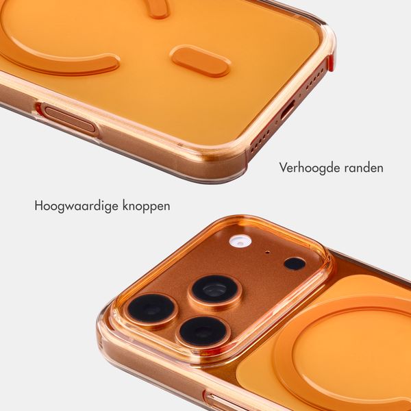 Accezz Lite Backcover met MagSafe Apple iPhone 18 Pro / 17 Pro - Oranje
