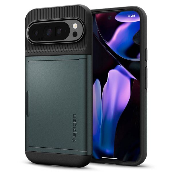 Spigen Slim Armor CS Backcover Google Pixel 9 Pro XL - Abyss Green