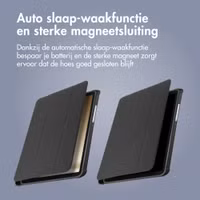 imoshion Origami Bookcase Samsung Galaxy Tab A11 Plus - Zwart