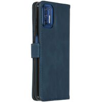 imoshion Luxe Bookcase Motorola Moto G9 Plus - Donkerblauw